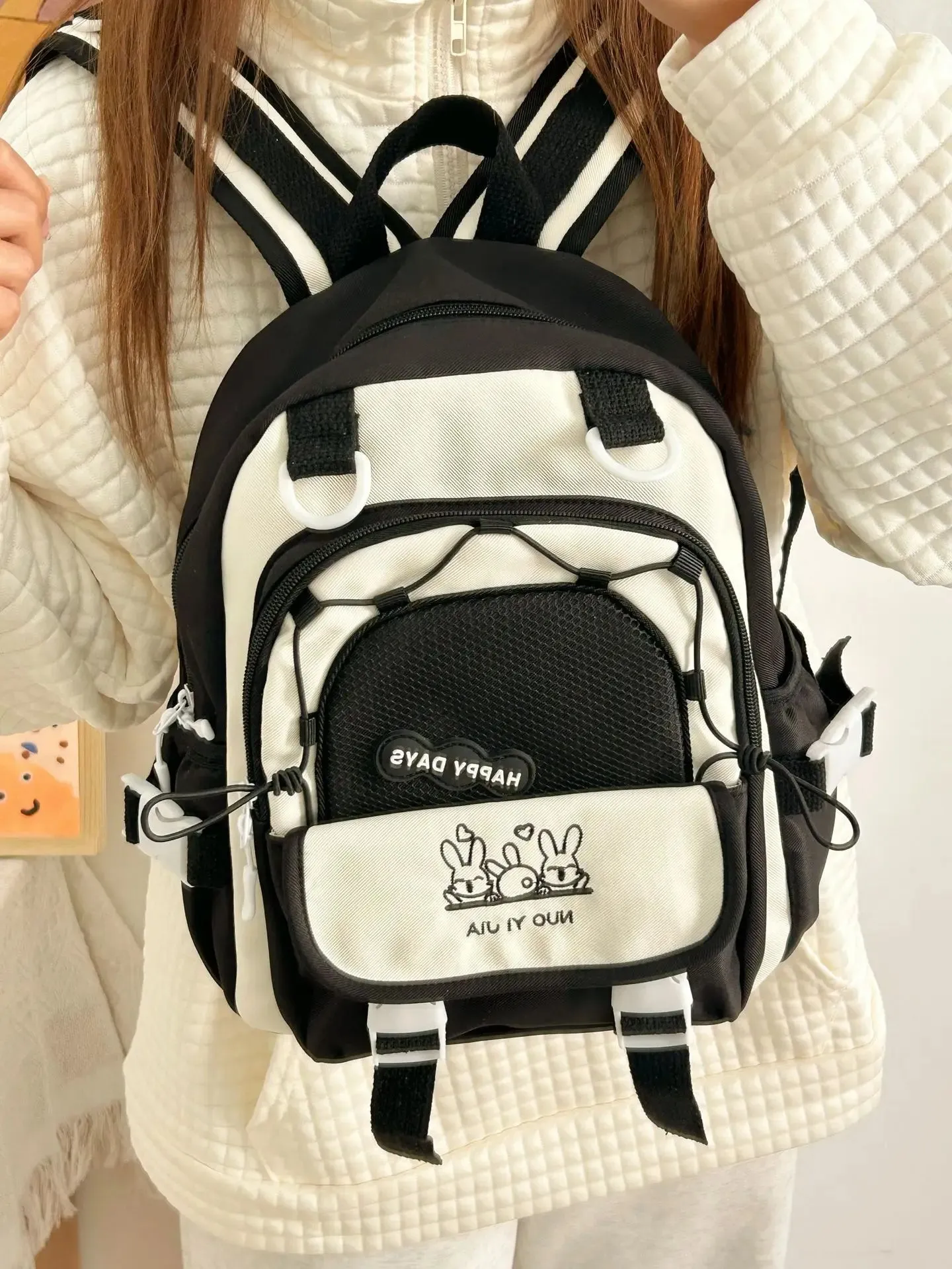 Happy Days Cute Bunny Backpack