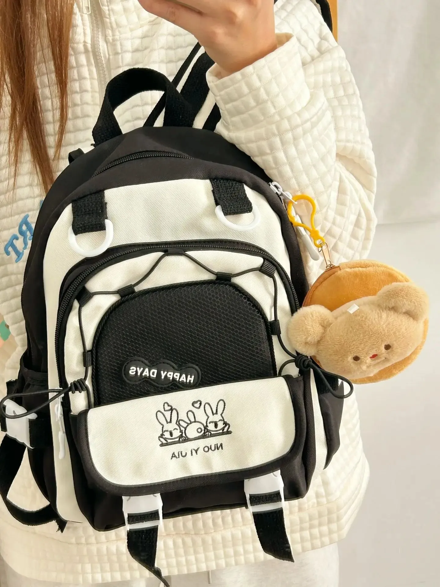 Happy Days Cute Bunny Backpack