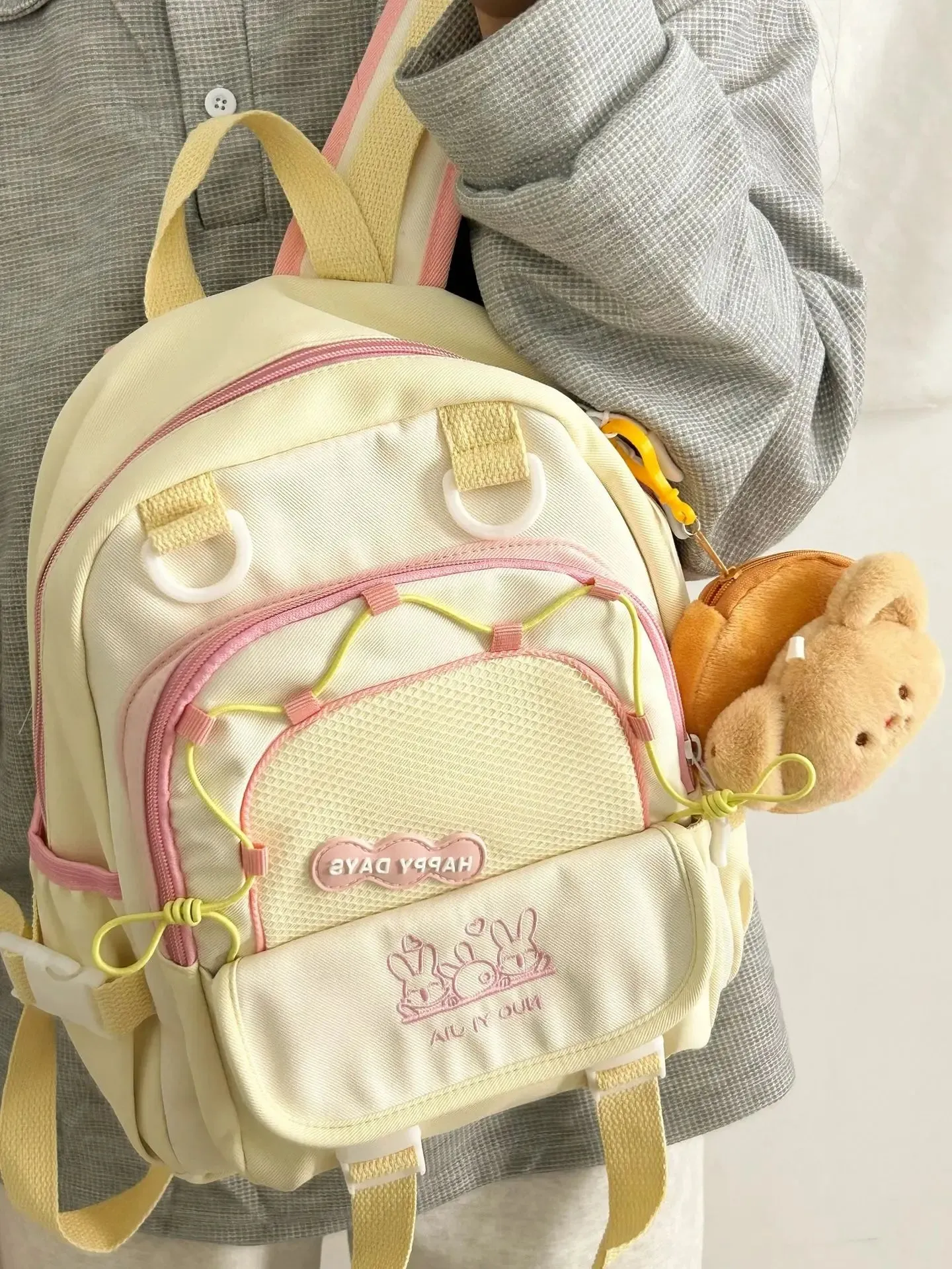 Happy Days Cute Bunny Backpack