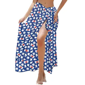 Happy Hands Long Beach Sarong Wrap