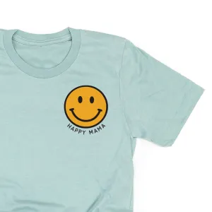 HAPPY MAMA - Smiley Face (YELLOW) - Unisex Tee