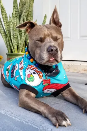 Happy Sushi Lightweight Dog Pajamas