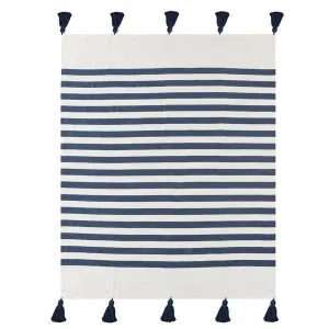 Harbor 80271TNV True Navy Throw Blanket