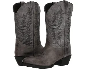 Harding Laredo boots, gray