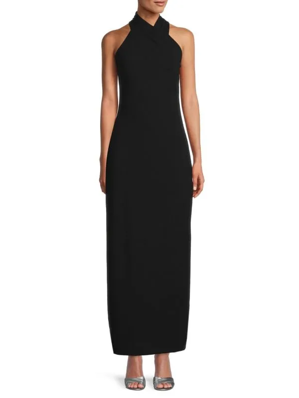 Harland Halter Dress RACHEL Rachel Roy Black