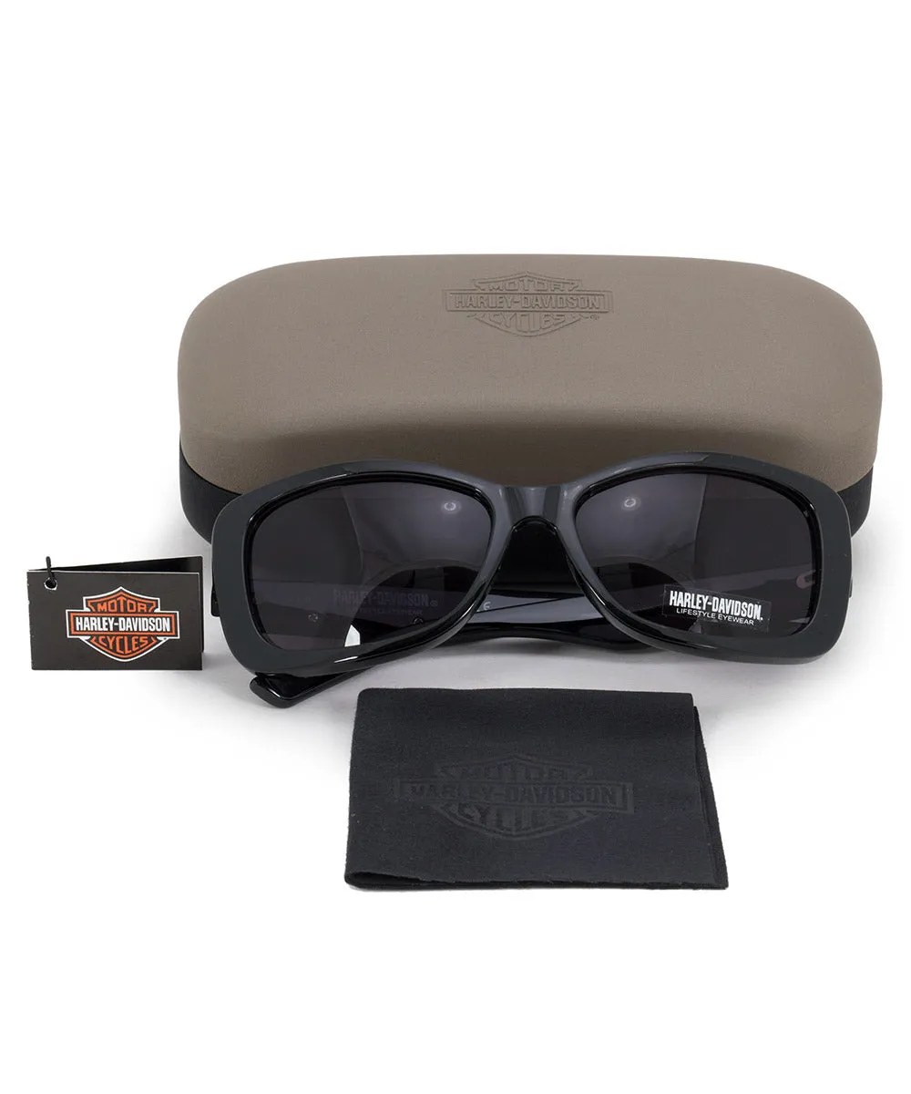 Harley Davidson Rectangle Sunglasses HDS5032 01A 56