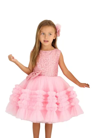 Harper Pink Party Dress