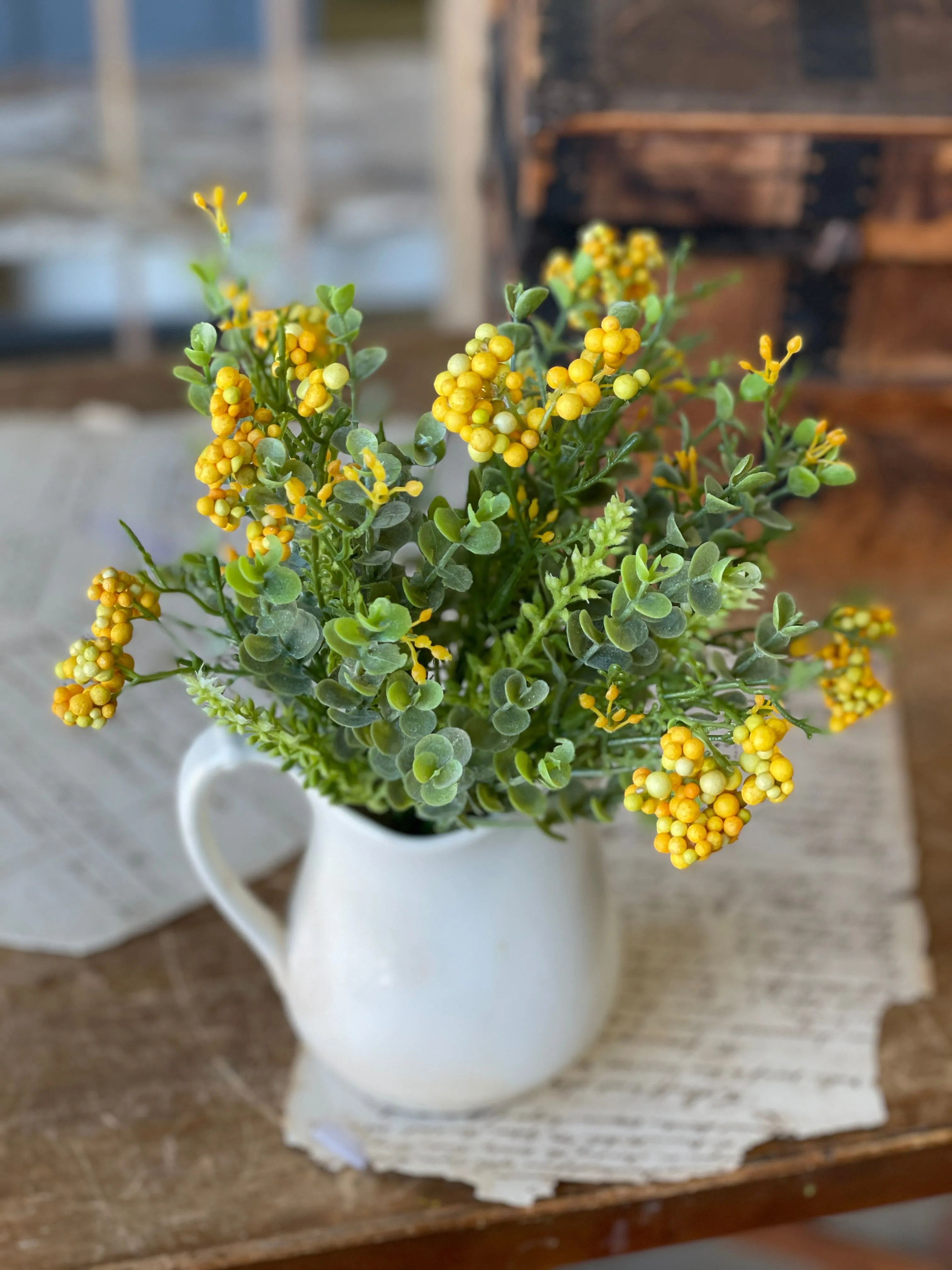 Harpeth Berries Bush | 11" | Yellow | CLOSEOUT!  From $0.50 *