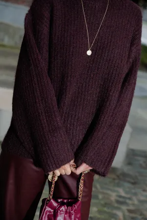 Harriet jumper burgundy