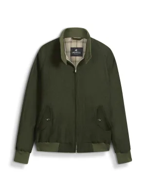 Harrington Merino Wool Green