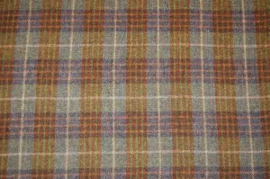 Harris Tweed Bowland - Check Forest