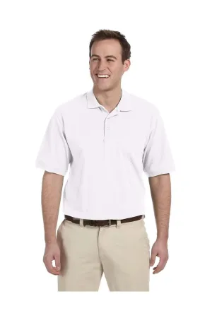 Harriton M265T: Men's Tall 5.6 oz. Easy Blend(tm) Polo