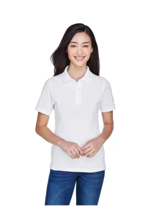 Harriton M265W: Ladies' 5.6 oz. Easy Blend(tm) Polo