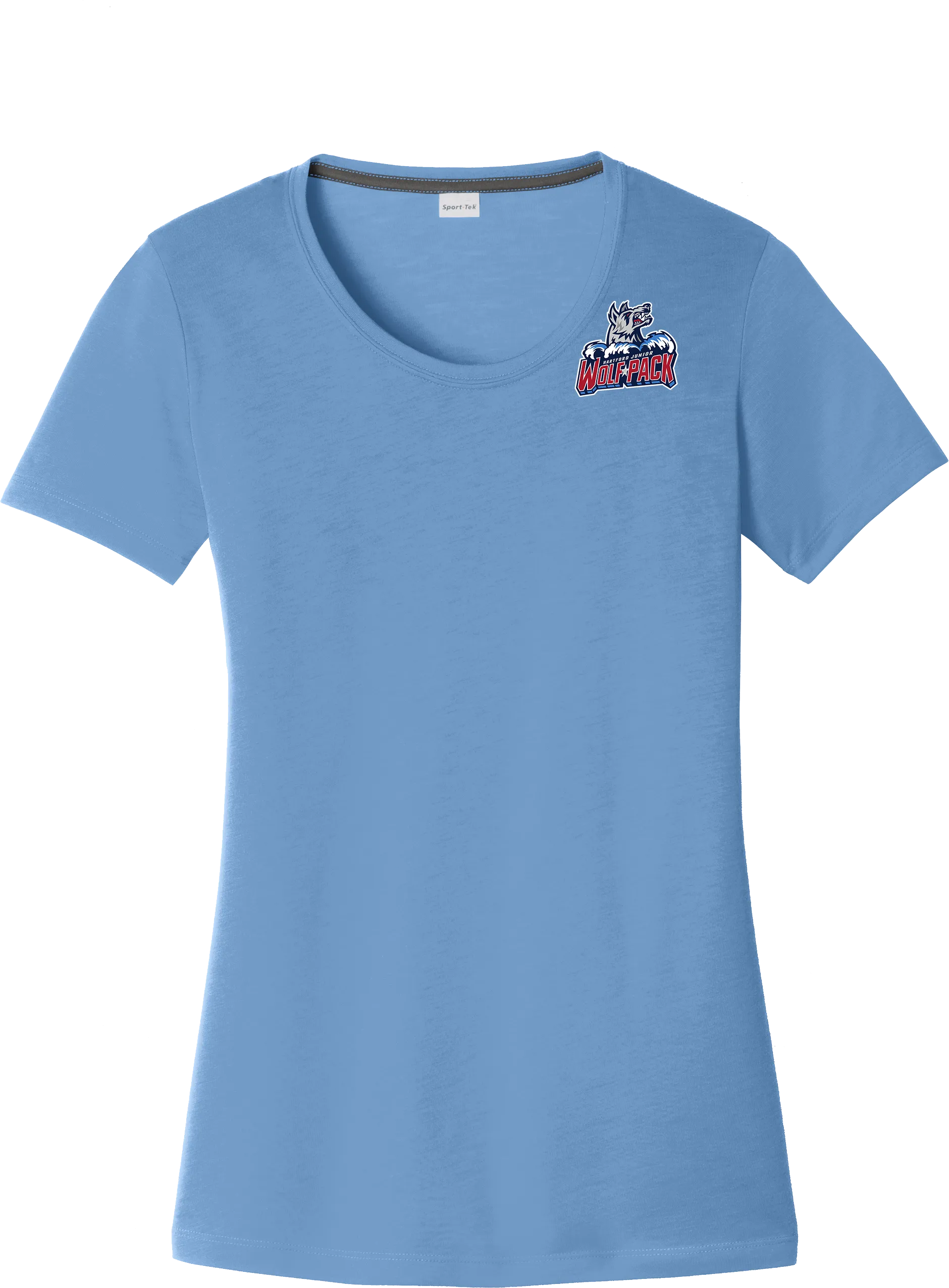 Hartford Jr. Wolfpack Ladies PosiCharge Competitor Cotton Touch Scoop Neck Tee