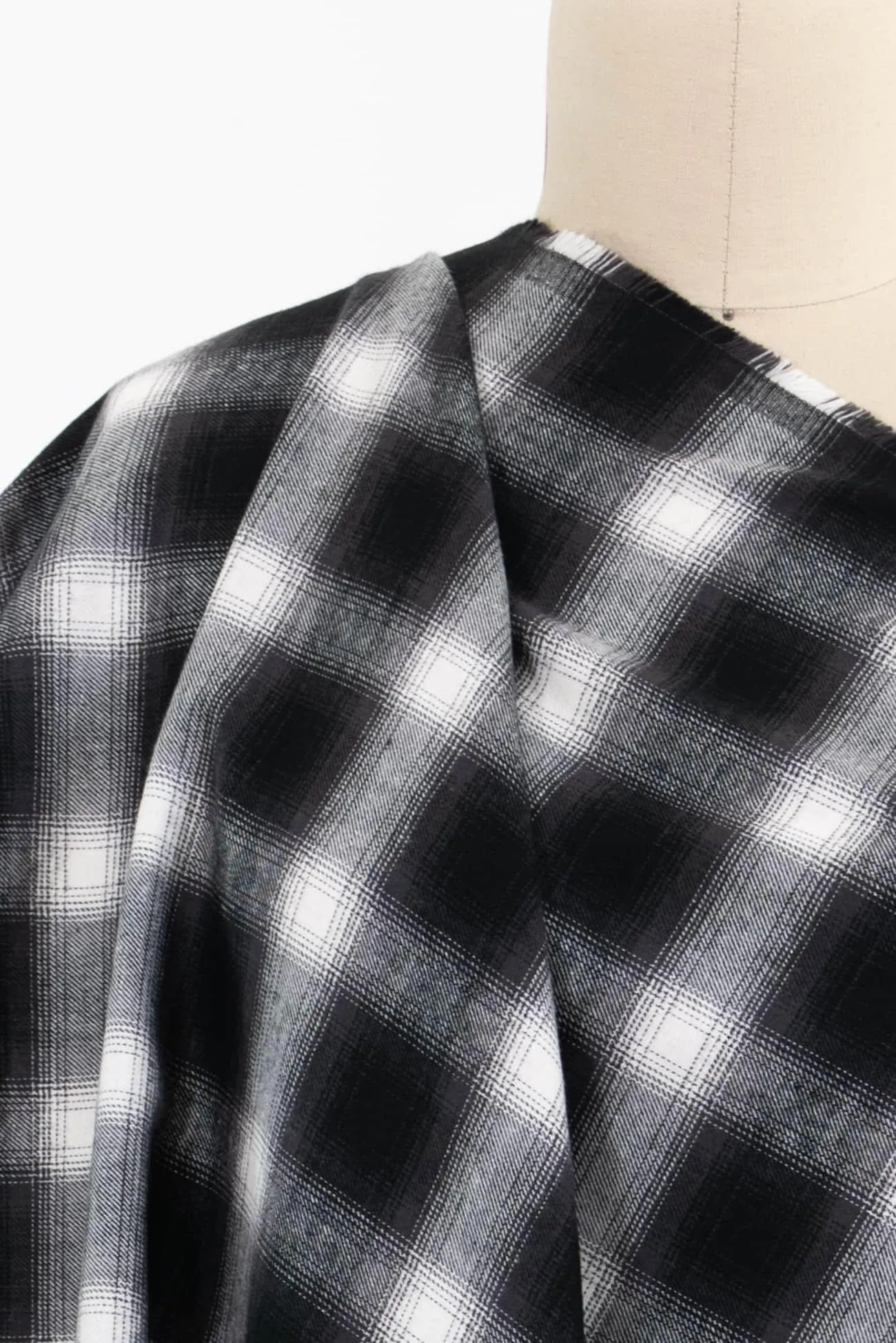 Haru Plaid Japanese Cotton Flannel Woven