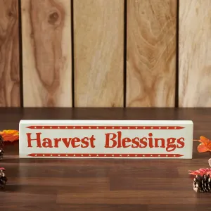 Harvest Blessings Mini Stars Sign