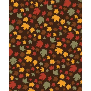 Harvest Leaves Printed Backdrop