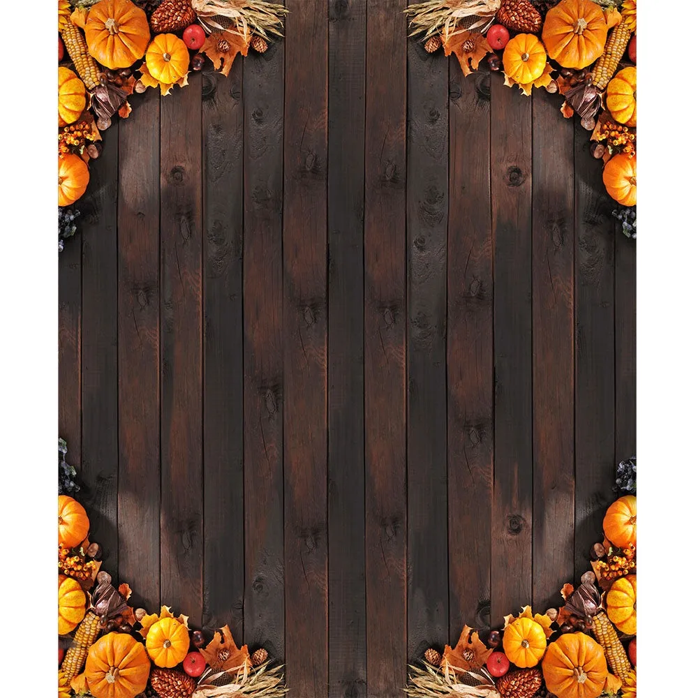 Harvest Planks Printed Backdrop