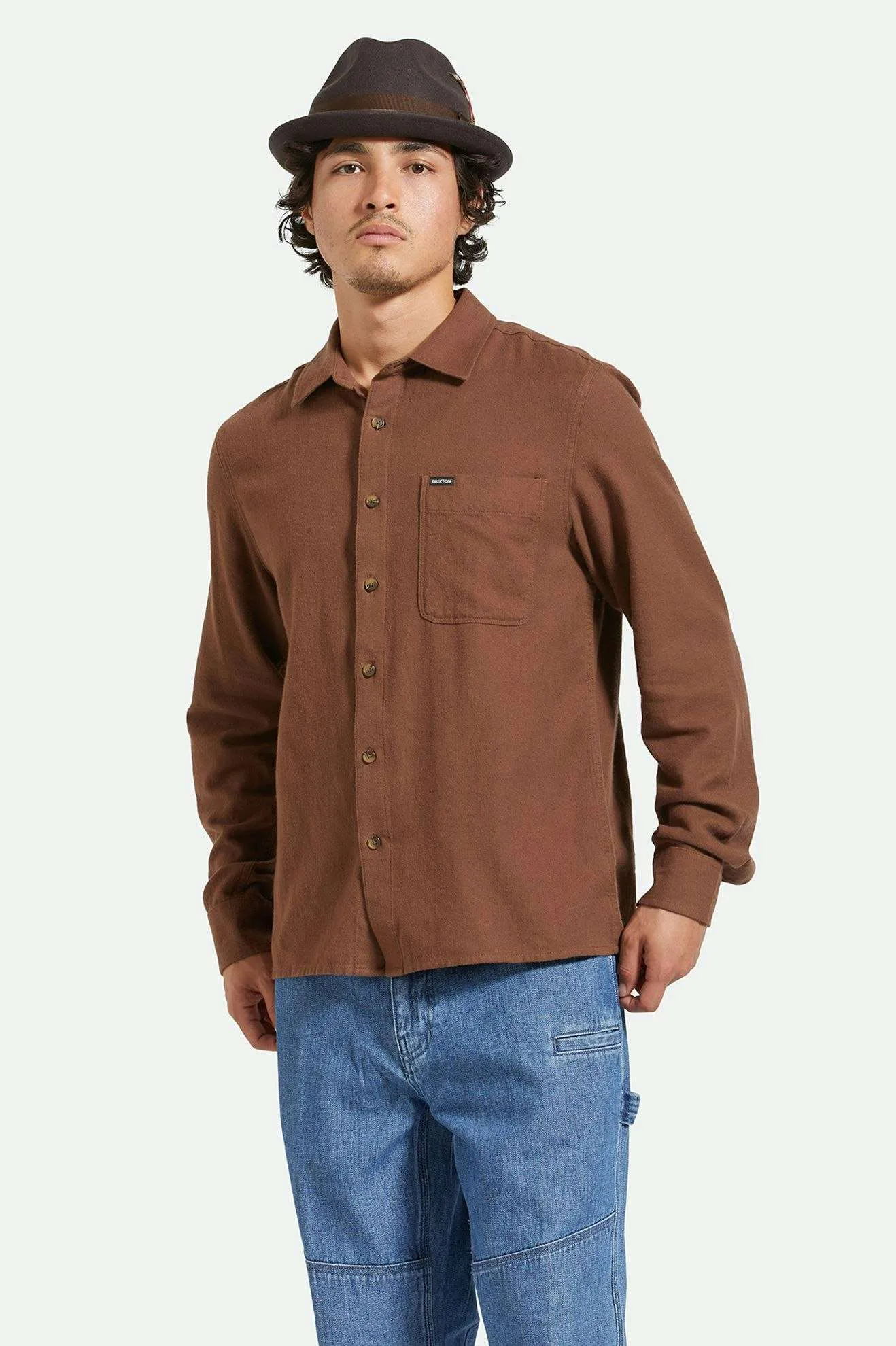 Hasting Lightweight Ultra Soft Flannel - Pinecone Brown