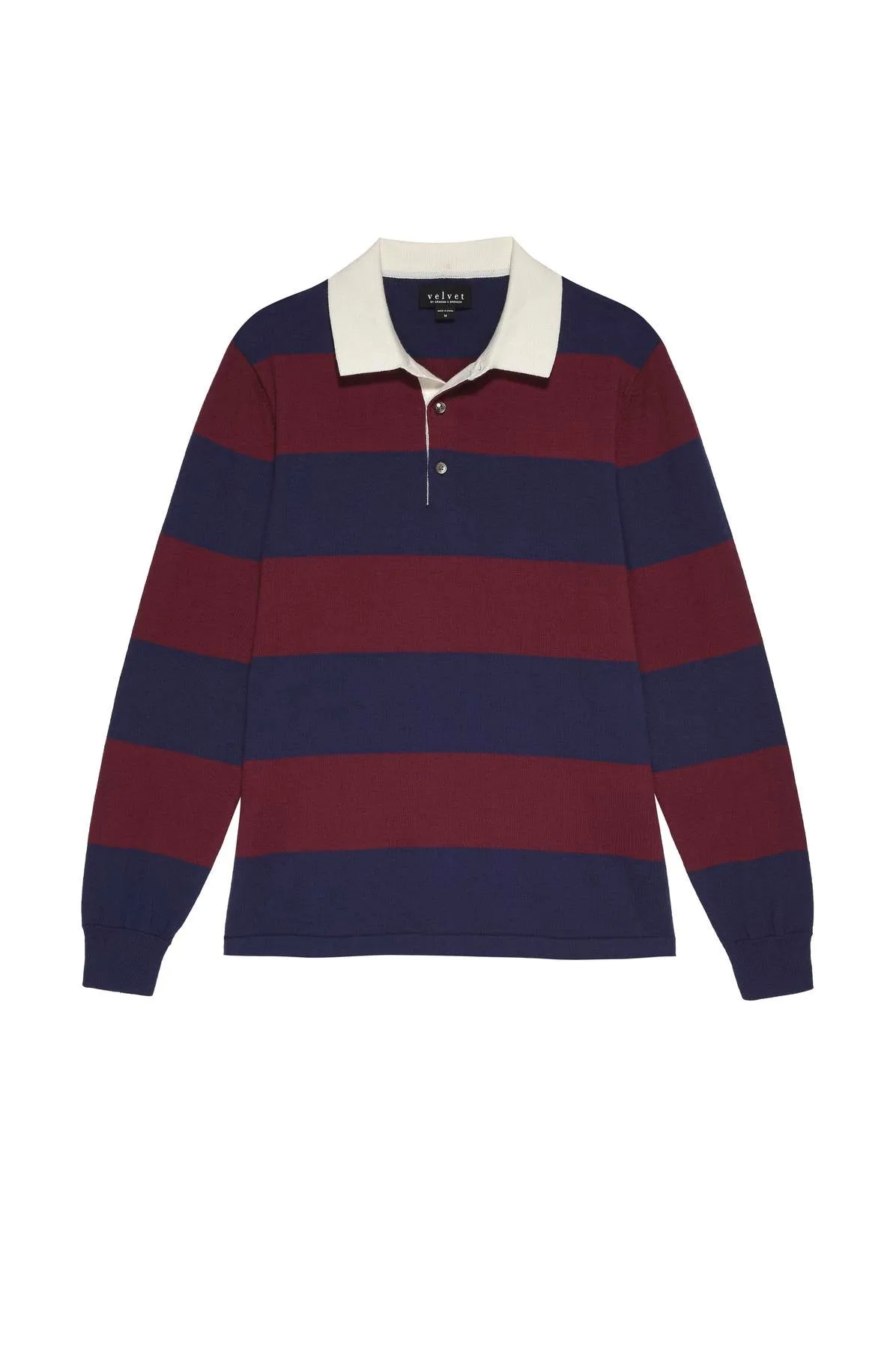 HASTINGS STRIPED SWEATER POLO