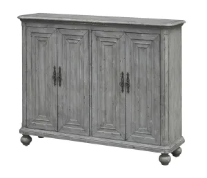 Hattie - Four Door Credenza - Cade Blue Gray