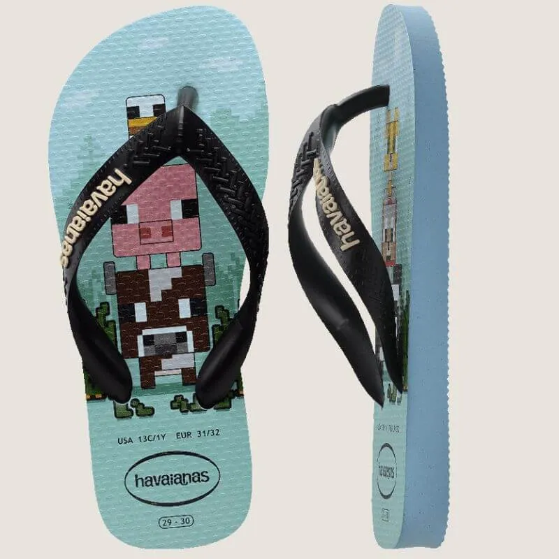 Havaianas Kids Top Minecraft Thong