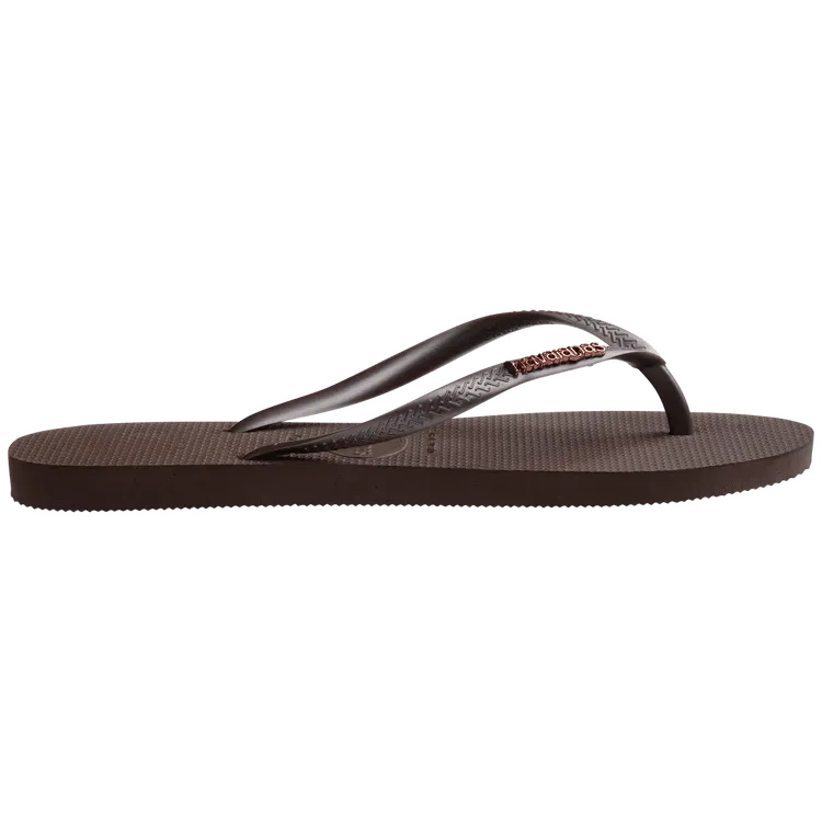 HAVAIANAS Slim Logo Metallic Sandal