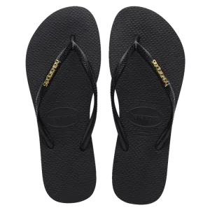 Havaianas Slim Logo Metallic