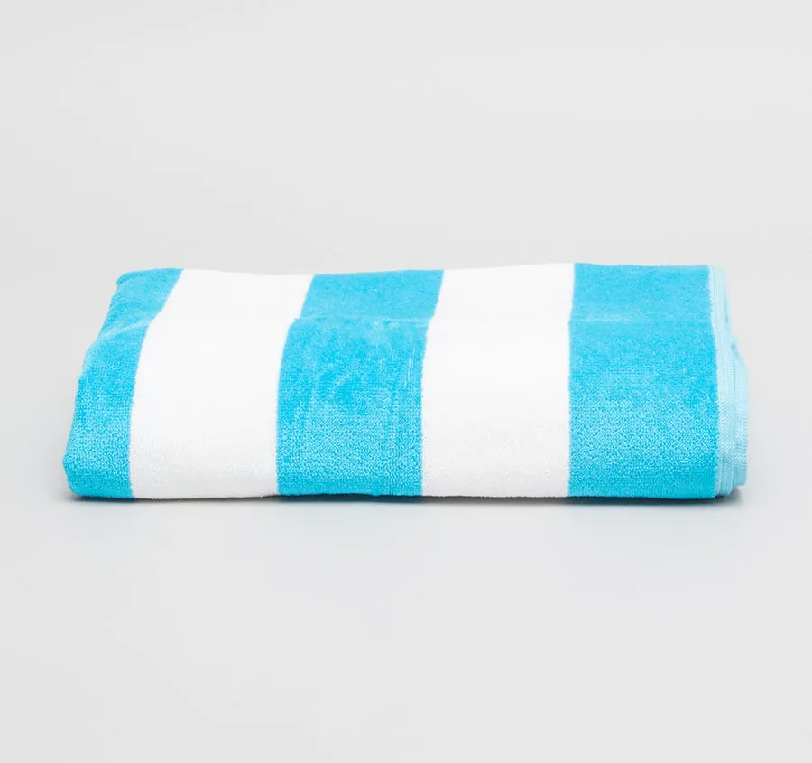 Havana 75x150cm Pool Towel Aqua