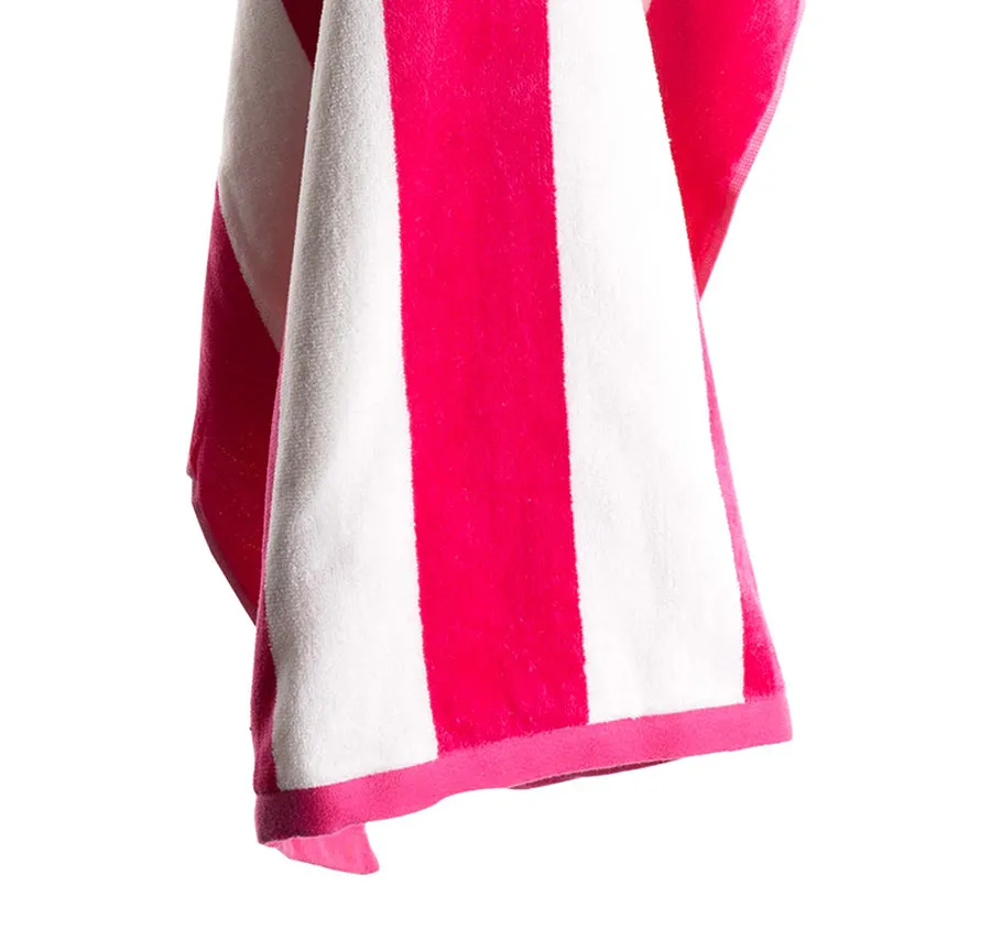 Havana 75x150cm Pool Towel Hot Pink