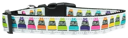 Have Your Cake Nylon Dog Collar Sm