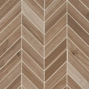 Havenwood Saddle, 2" x 5" Chevron Mosaic - Porcelain Tile