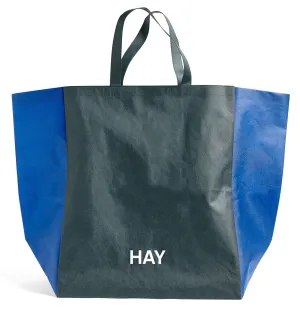 HAY Shopping Bag - Two-Tone Green - L