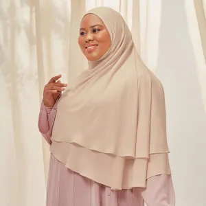 Hayaa Khimar in Eggshell