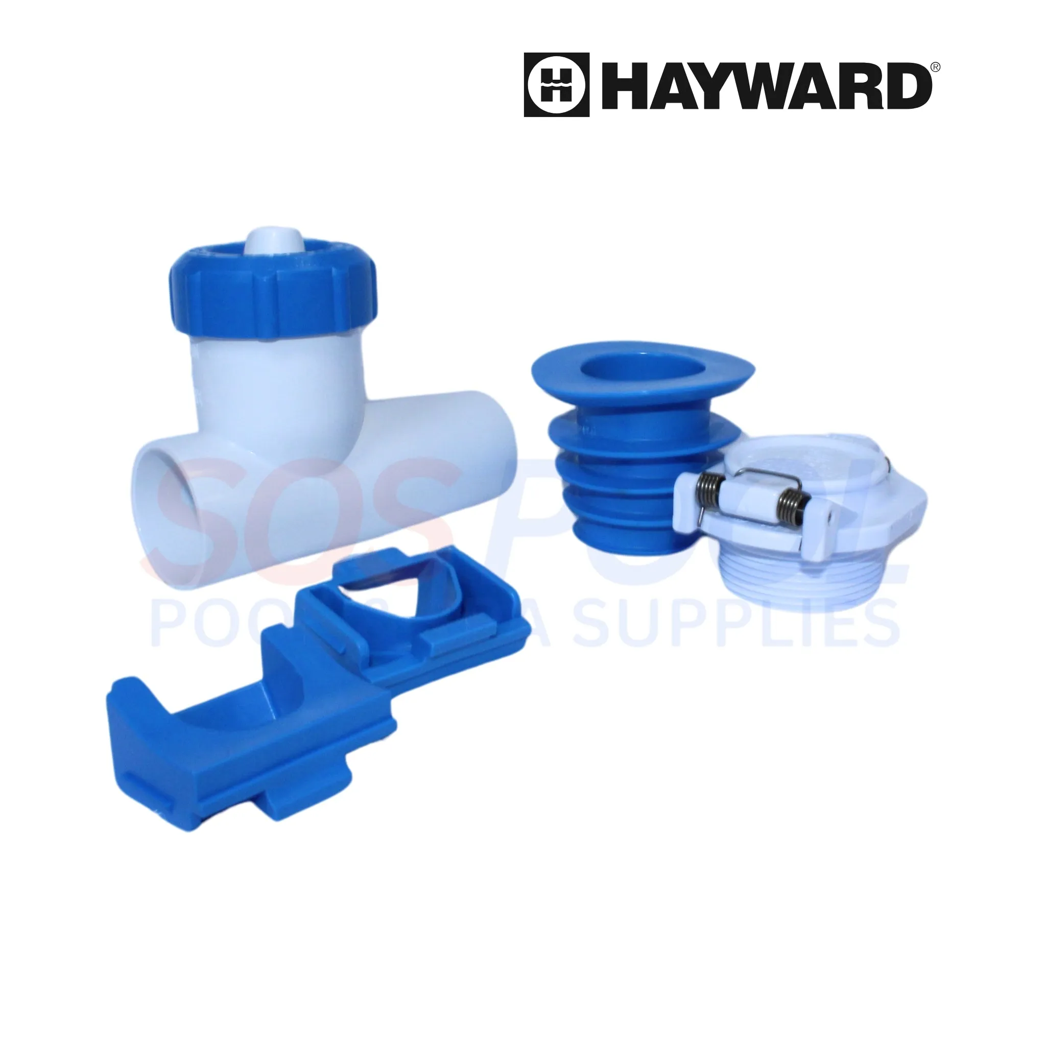 Hayward The PoolCleaner 2 Wheel Suction Cleaner with Hoses | White | W3PVS20JST