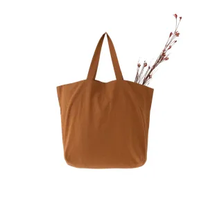 Hazelnut Large Linen Bag