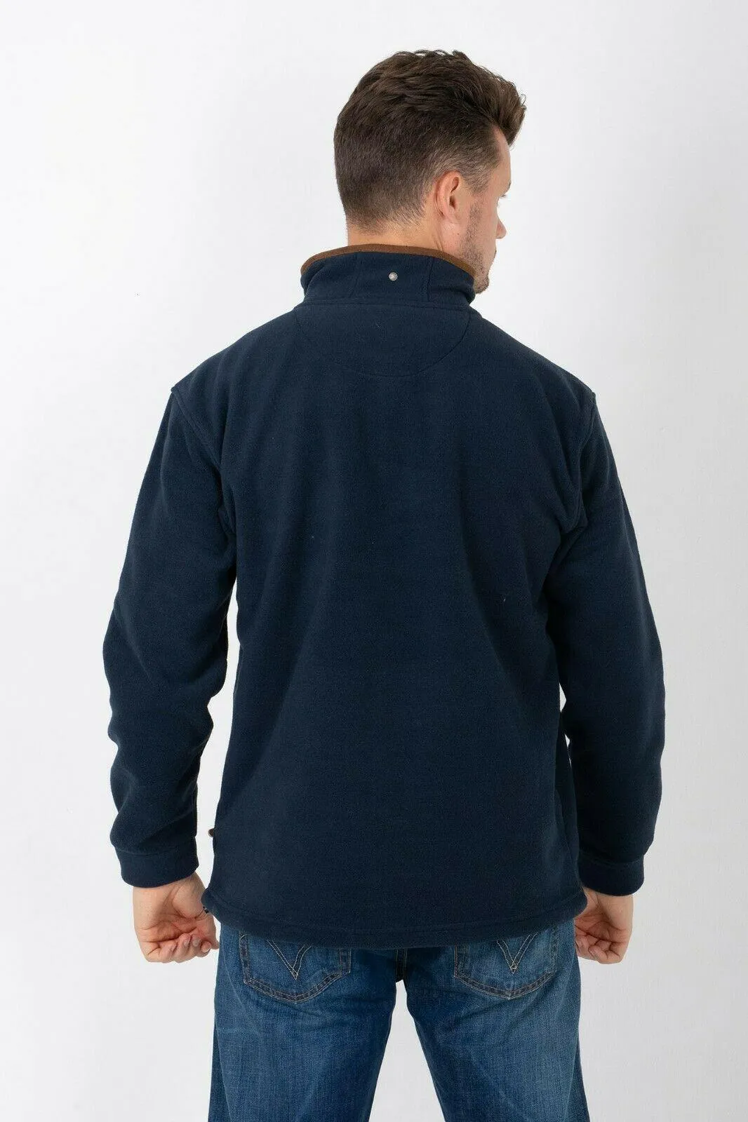 Hazy Blue HAMILTON Mens Fleece Jacket