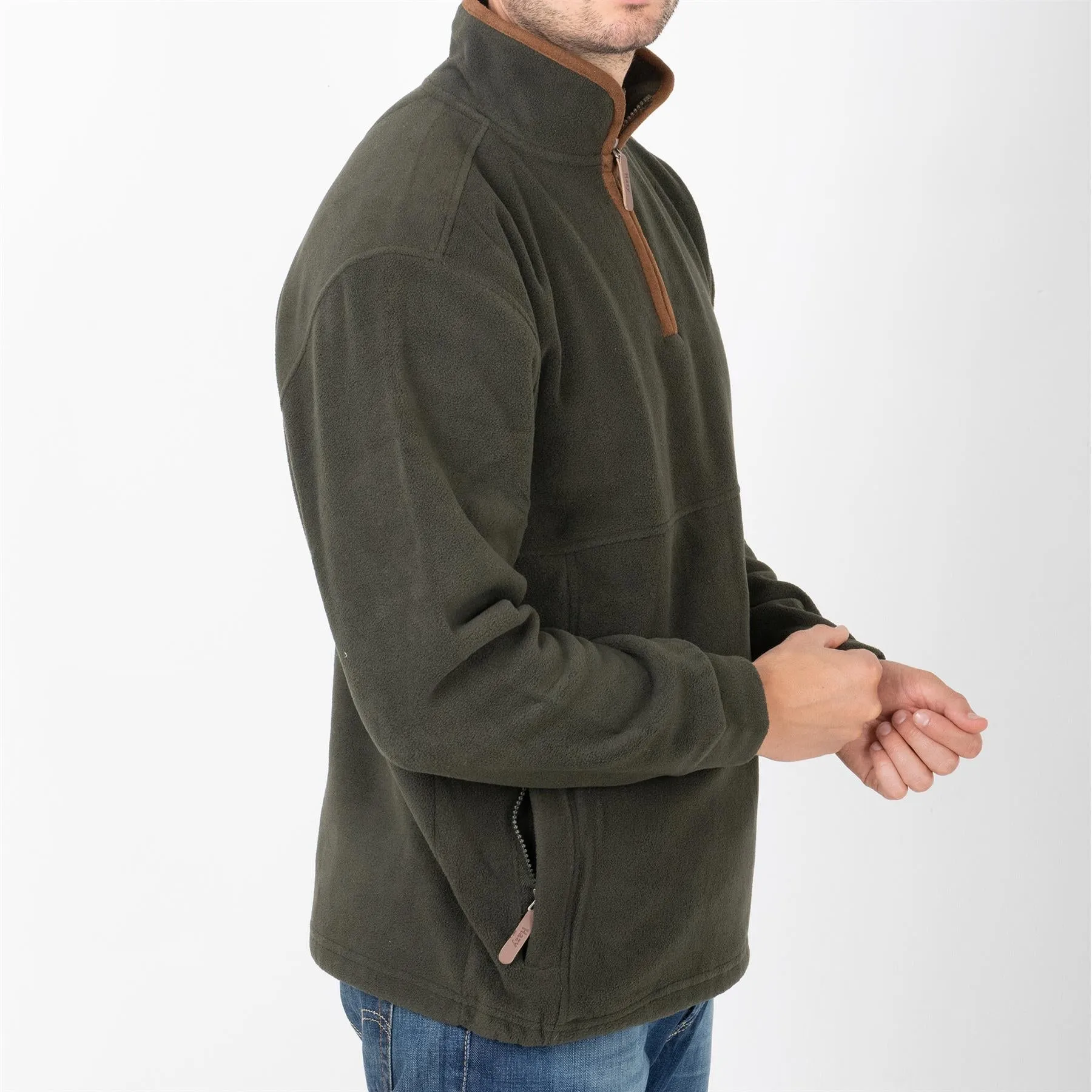 Hazy Blue HAMILTON Mens Fleece Jacket