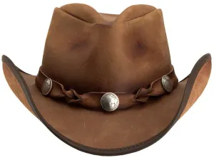 Head n Home Comstock Leather Western Hat 2X