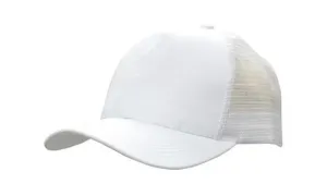 Headwear Mesh back Breathable Poly Twill Cap (3819)- Clearance