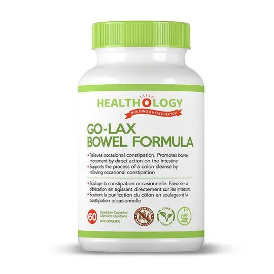 Healthology - go-lax  bowel- 60 vcaps