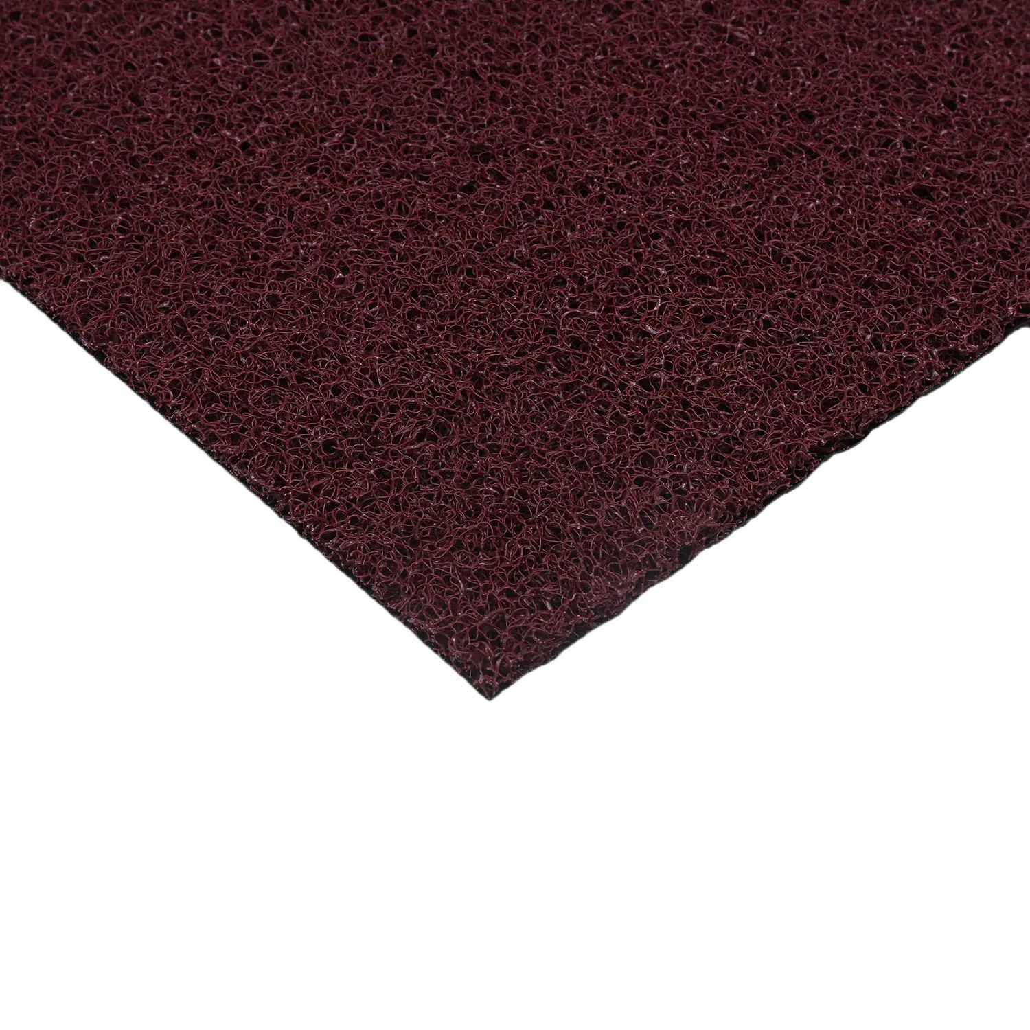 Heart Home Rubber 1 Piece Floor Mat Door Mat 2x8 Feet (Maroon) CTHH1001,Standard