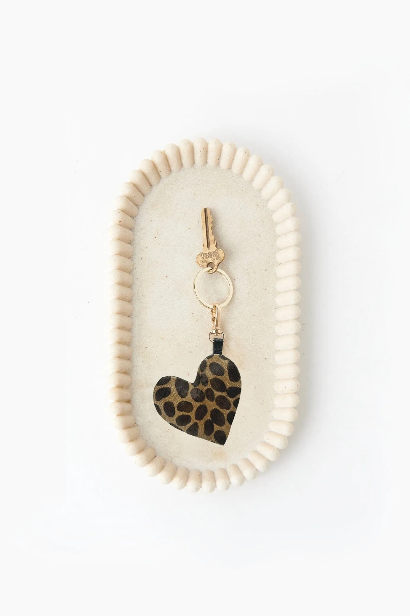 Heart Keyring Giraffe