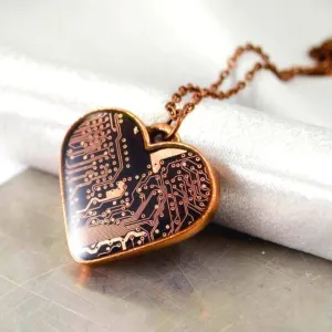 Heart Necklace - Zero Waste, Eco-Friendly