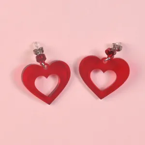 Heart on Hearts Earrings