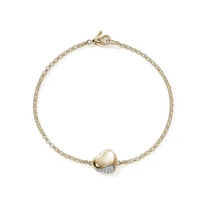 Heart Pebble Bracelet