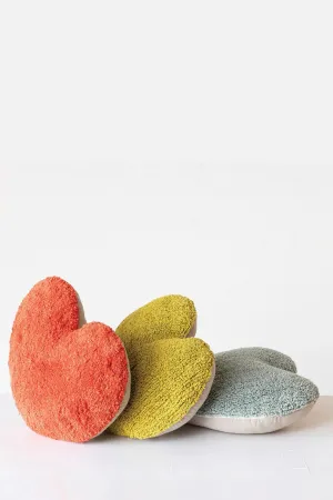 Heart Shaped Cotton Tufted Pillow