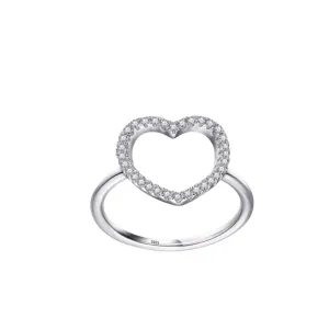 HEART ZIRCONIA RING