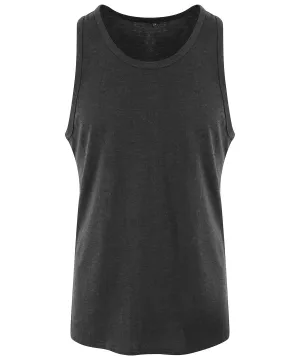 Heather Black - Triblend vest