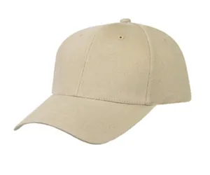 Heavy Brushed Cotton 6 Panel Low Crown Baseball Caps Hats Solid Two Tone Colors